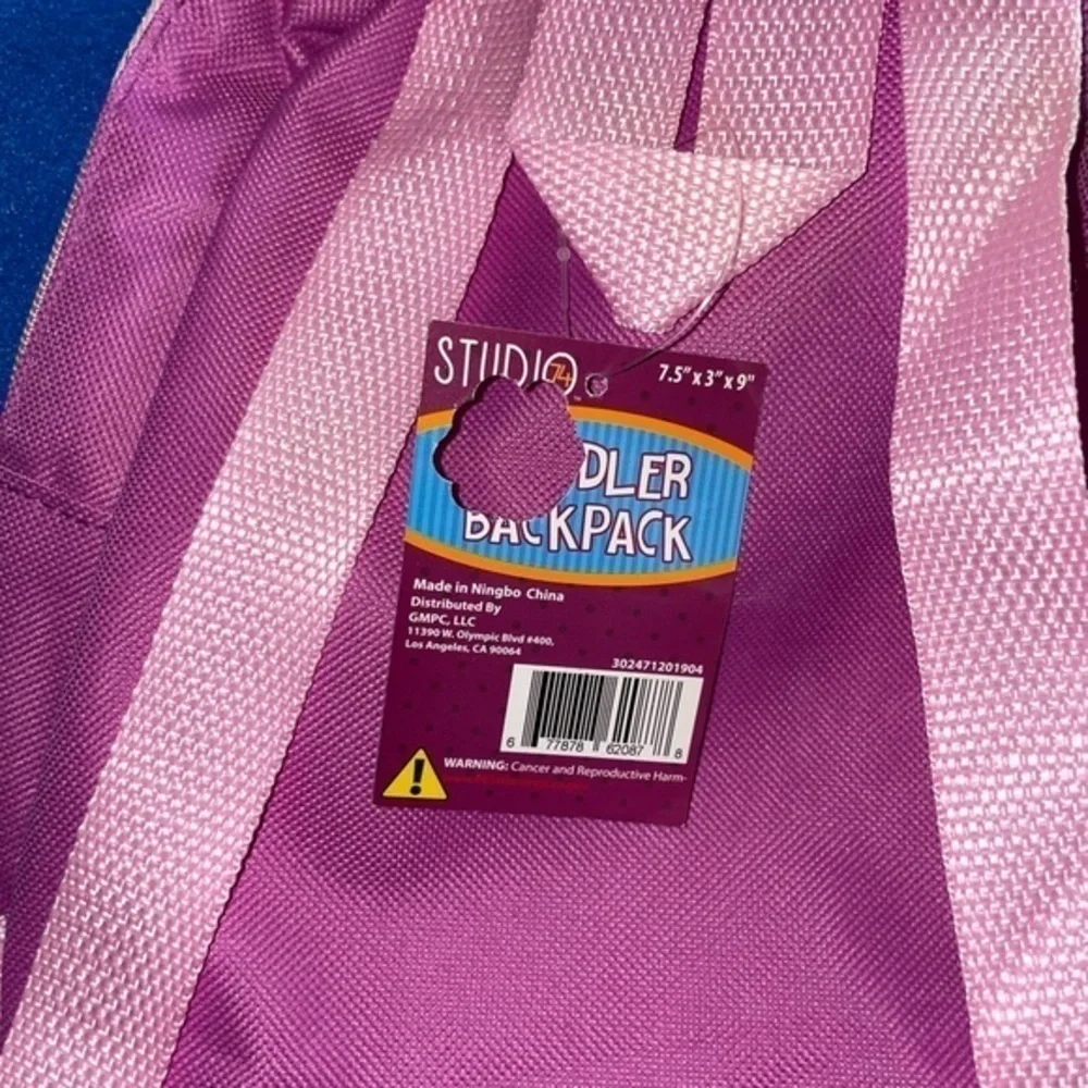NWT STUDIO 74 Unicorn Pink & White Toddler’s Backpack